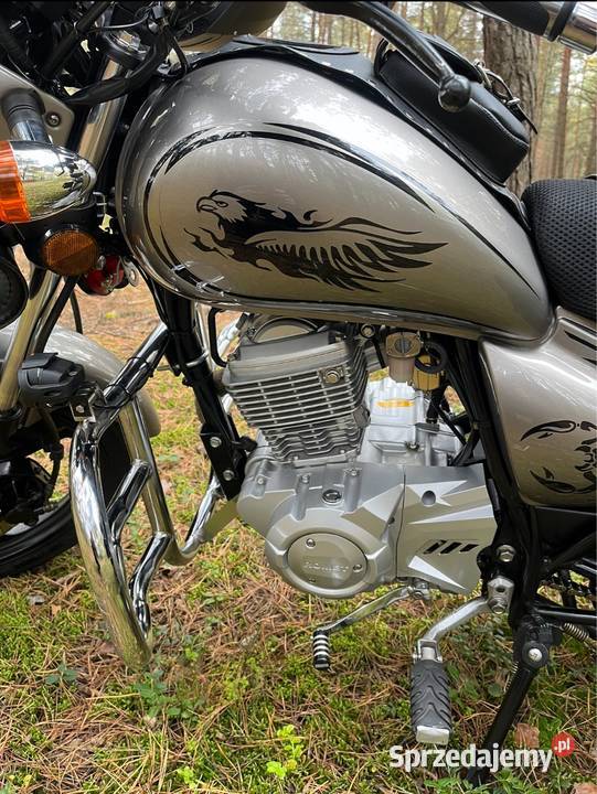 Romet soft chopper łańcuch lubelskie Łuków sprzedam