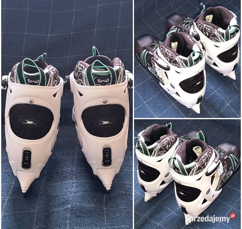 Łyżwy hokejowe Crane regulowane rozmiar 33 do 36 Piotrków Trybunalski sprzedam