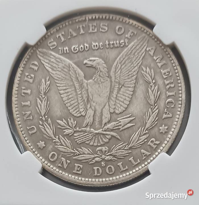 1 Dolar USA 1901 r Morgan men S Slab Kopia wielkopolskie Konin