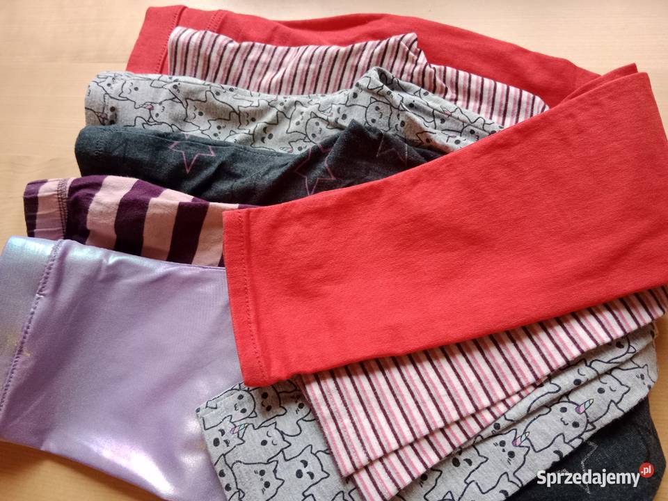 Leginsy zestaw 116 5 lat+ Spodnie wielkopolskie Poznań