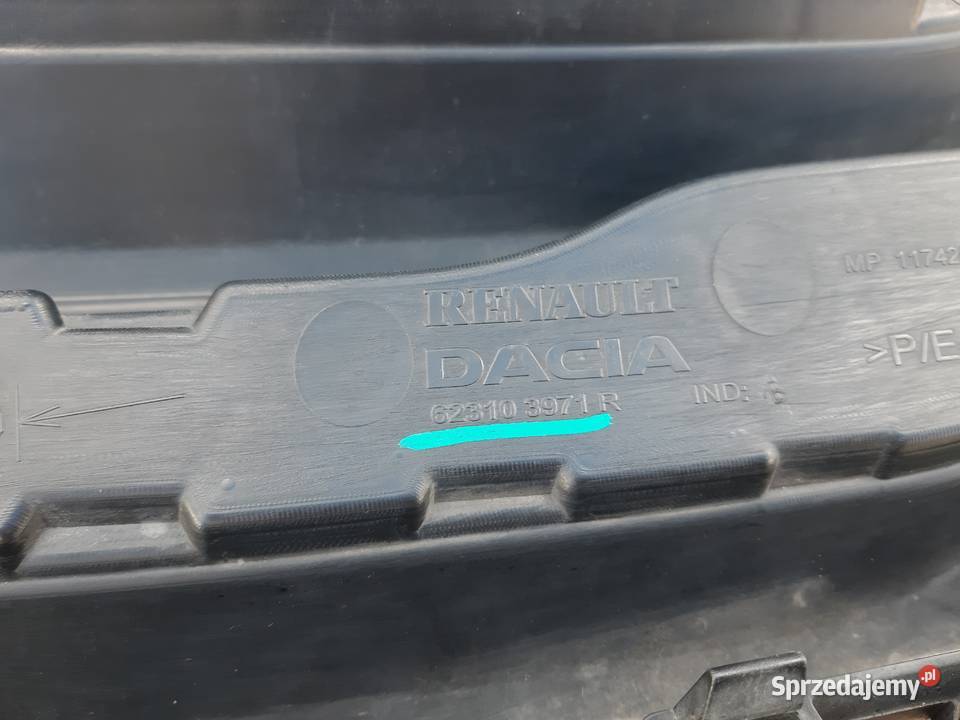 DACIA SANDERO II GRILL ATRAPA CHŁODNICY EMBLEMAT Trzciel