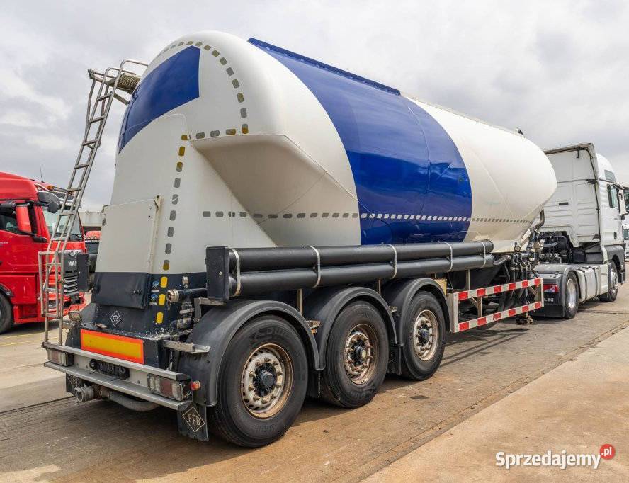 Naczepa do przrwozu cementu silos cysterna Biała Podlaska sprzedam