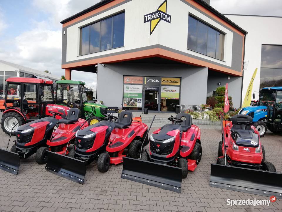 Traktor kosiarka odśnieżarka 22 blokada Kobiele Wielkie