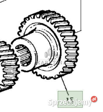 John Deere 6800 6900 Bieg Koło Zębate 36 zębów Jastrzębniki