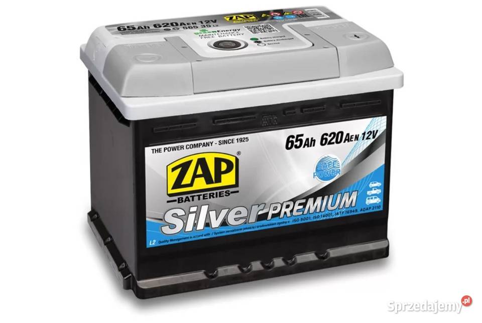 Akumulator Zap Silver Premium 65Ah 620A Wałbrzych sprzedam