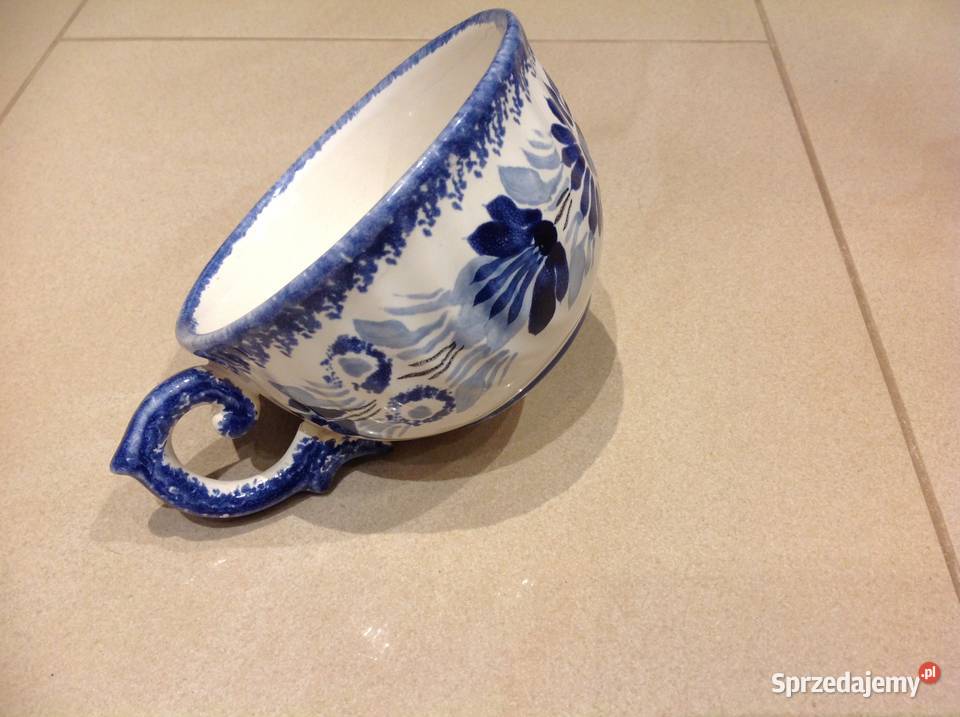 Stara Filiżanka Ceramiczna HENRIOT QUIMPER