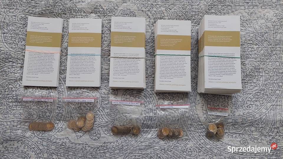 WYPRZEDAŻ monet 5 z serii Odkryj Polskęfolder Numizmatyka Warszawa