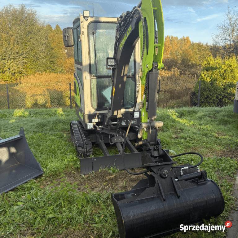 Minikoparka gąsienicowa ZOOMLION ZE20G Koparki Wrocław