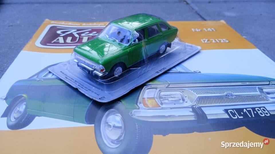 IŻ 2125 kultowe auta PRL 143 model Deagostini mazowieckie Warszawa