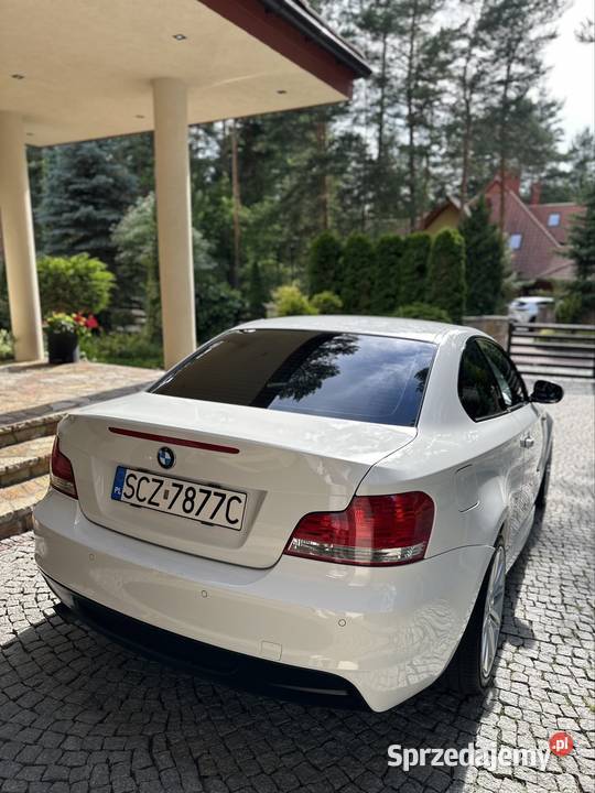 Bmw e82 118D biały Seria 1 Samochody osobowe Częstochowa