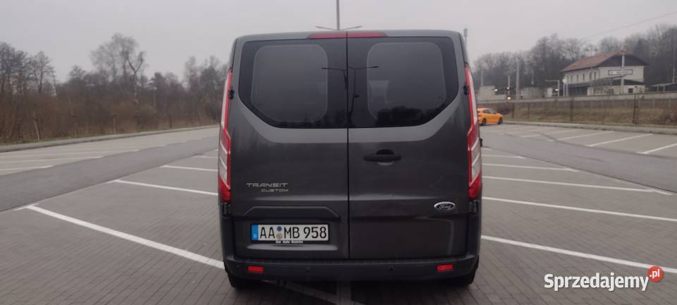 Ford Transit Custom 9 osobowy 20 tdcisprowadzony Kraków