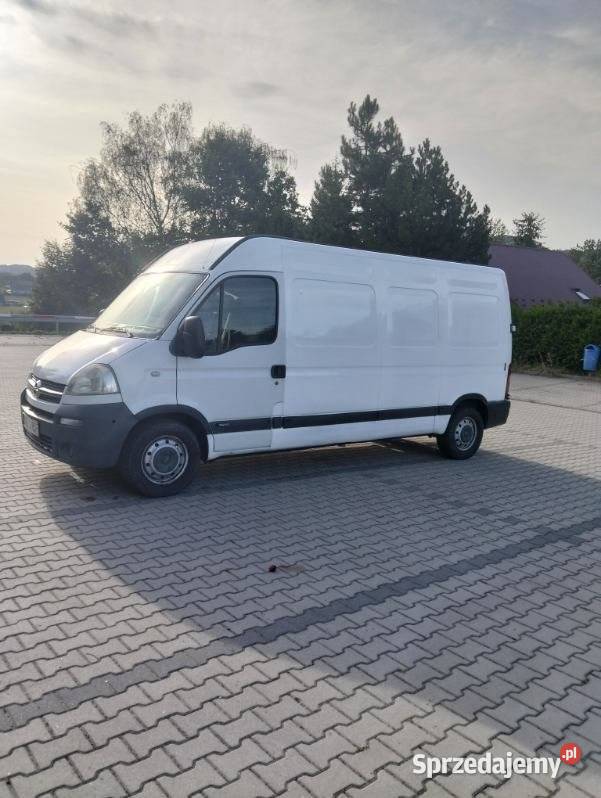 Opel Movano 2007 25 CDTI 120 Wersja l3h2 Nowy Sącz
