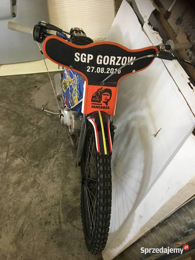 Motocykl żużlowy z autografem Tomasza Golloba Koszalin