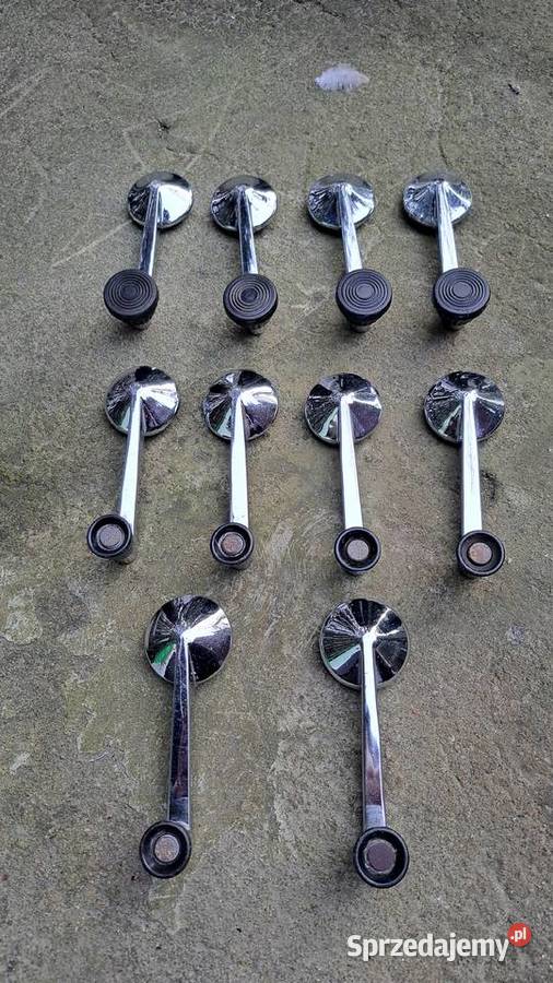 klamki korbki chrom wewnętrzne fiat 125p126p Leszno