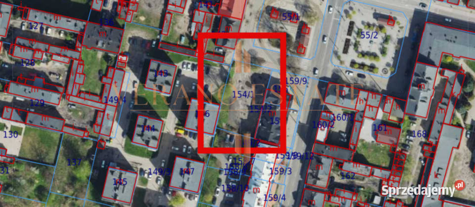 TEREN INWESTYCYJNY 1031 m ZGIERZ CENTRUM WZ łódzkie sprzedam