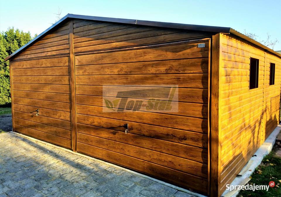 Garaż Drewnopodobny PRODUCENT Profil Zamknięty KAŻDY WYMIAR