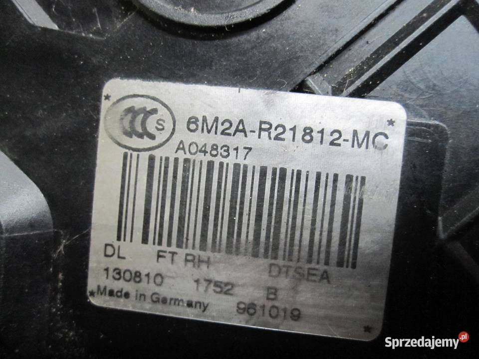 FORD S I 10r zamek drzwi prawy przód osobowe sprzedam