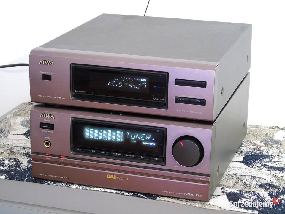 Amplituner z korektorem Aiwa MXN7 TXN9 mocny i podkarpackie Jasło