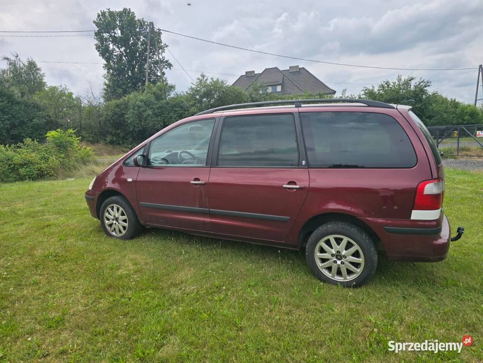 Ford Galaxy 28 vr6 automat 92 wiśniowy Bolesławiec