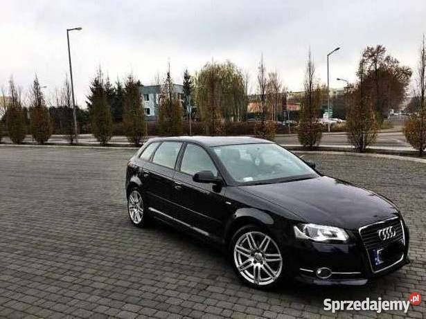 Zamiana AUDI A3 sportback SLINE XENON led skora Swarzędz sprzedam