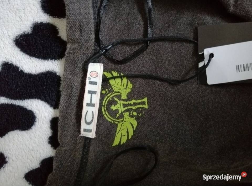 NOWA Z METKĄ Krótsza bluza crop top bluzka szary/srebrny Leszno sprzedam