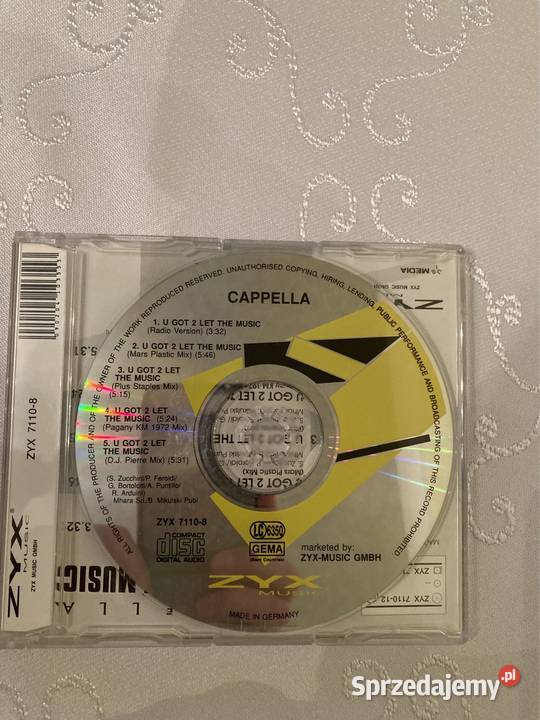 Płyta CD Single Cappella U Got 2 Let The Music śląskie Czerwionka-Leszczyny