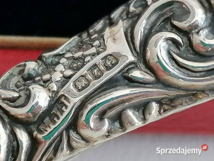 Wiktoriańska łyżka do butów i haczyk na guziki w Ciechanów