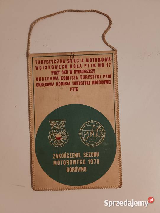 Proporczyk Pomorski Okręg Wojskowy Zlot Kościan