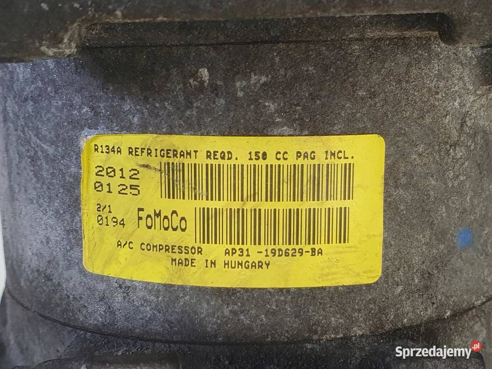 Ford Focus III MK3 16 TDCI SPRĘŻARKA osobowe lubelskie Janów