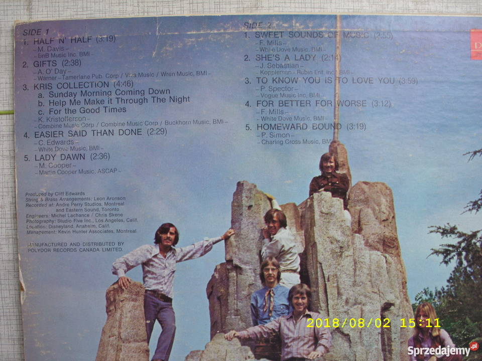 Rock LP THE BELLSLOVE LUCK NLOLIPOPS Canada