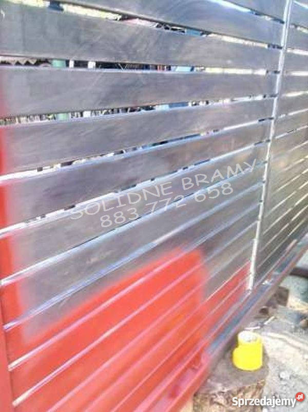 Przęsła ogrodzeniowe palisada profile poziome Dom i Ogród