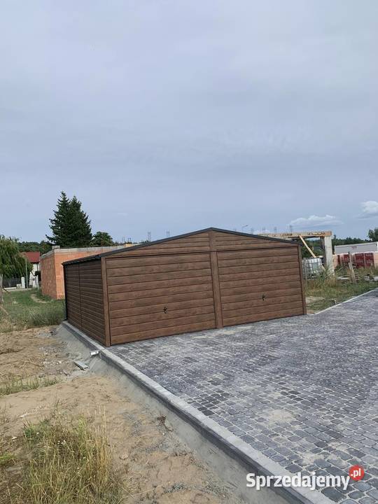 Garaże blaszane dwuspadowe jednospadowe kujawsko-pomorskie Bydgoszcz sprzedam