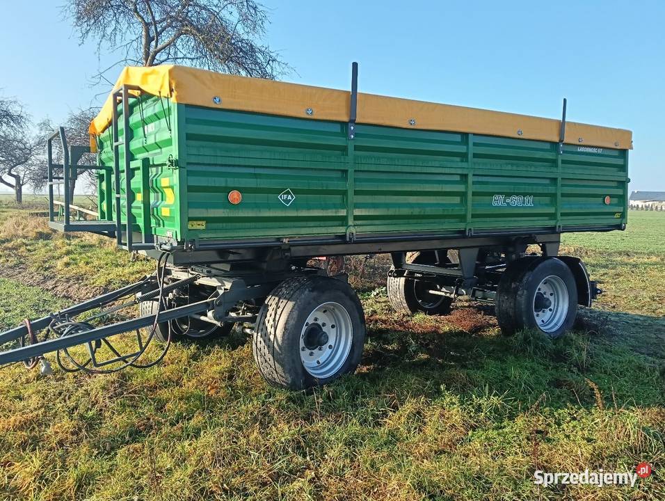 Przyczepy HL 6011 zarejestrowane Włocławek