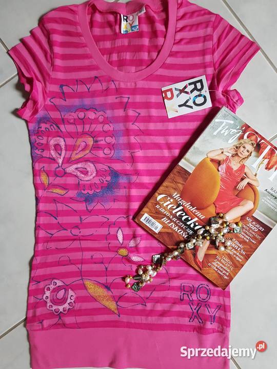 Roxy amerykańska koszulka top tshirt bliuzka świętokrzyskie sprzedam