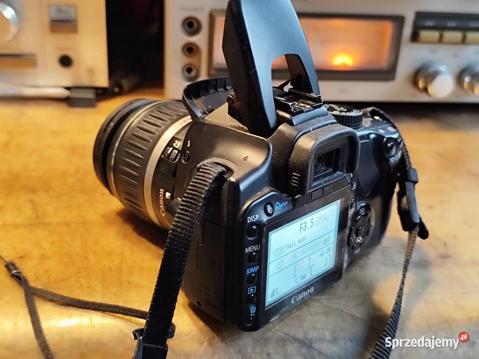 cyfrowy aparat Canon EOS 400D Mosty