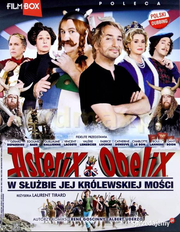 Asterix i Obelix Grard Depardieu komedia śląskie Częstochowa
