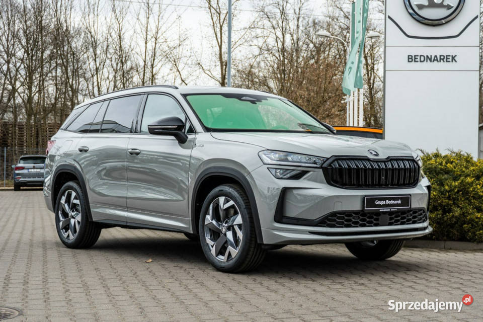 koda Kodiaq Sportline 20 TDI 193 DSG 4x4 II 2024 wspomaganie kierownicy Łódź sprzedam