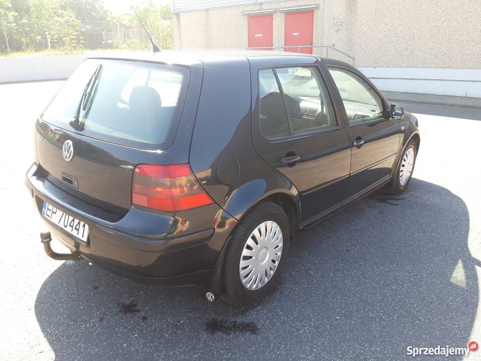 Volkswagen Golf 4 14 Benzyna 5 Drzwi Czarny 1400cm3 łódzkie sprzedam