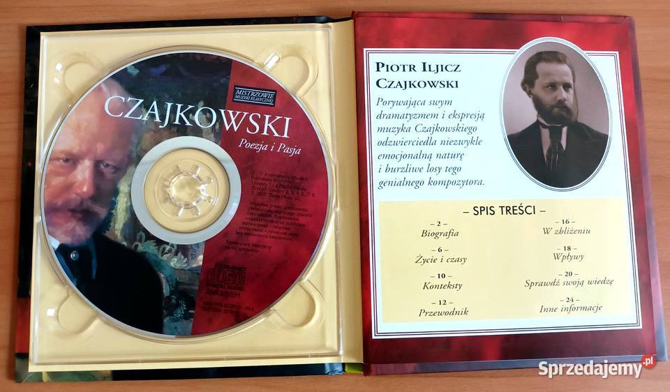 Czajkowski Poezja i Pasja CD Nowa Mistrzowie Opole