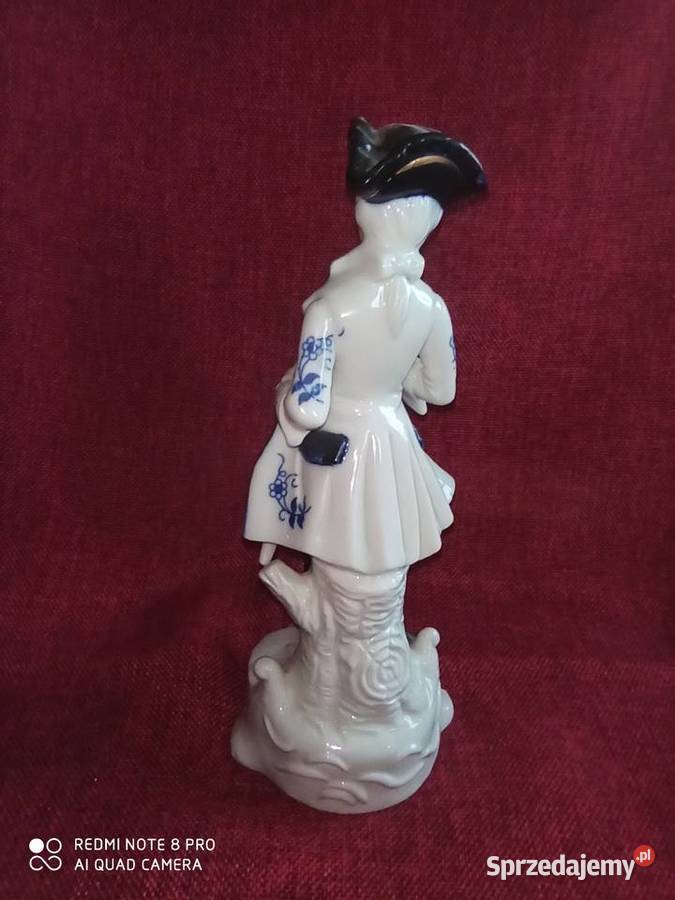 Figurka mężczyzny z szablą Porcelana i szkło Gdańsk sprzedam