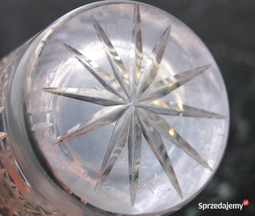 Wazon wazonik kryształowy kryształ szlifowany