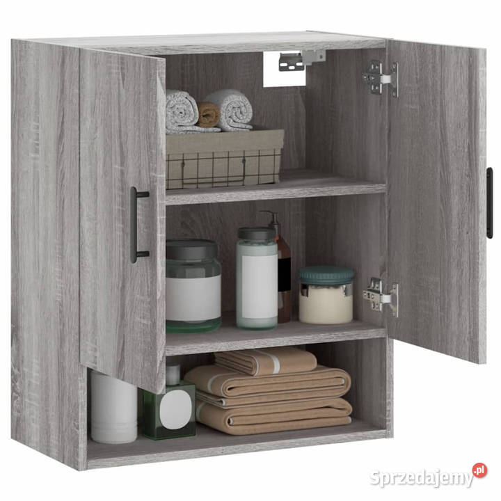 Szafka ścienna szary dąb sonoma 60x31x70