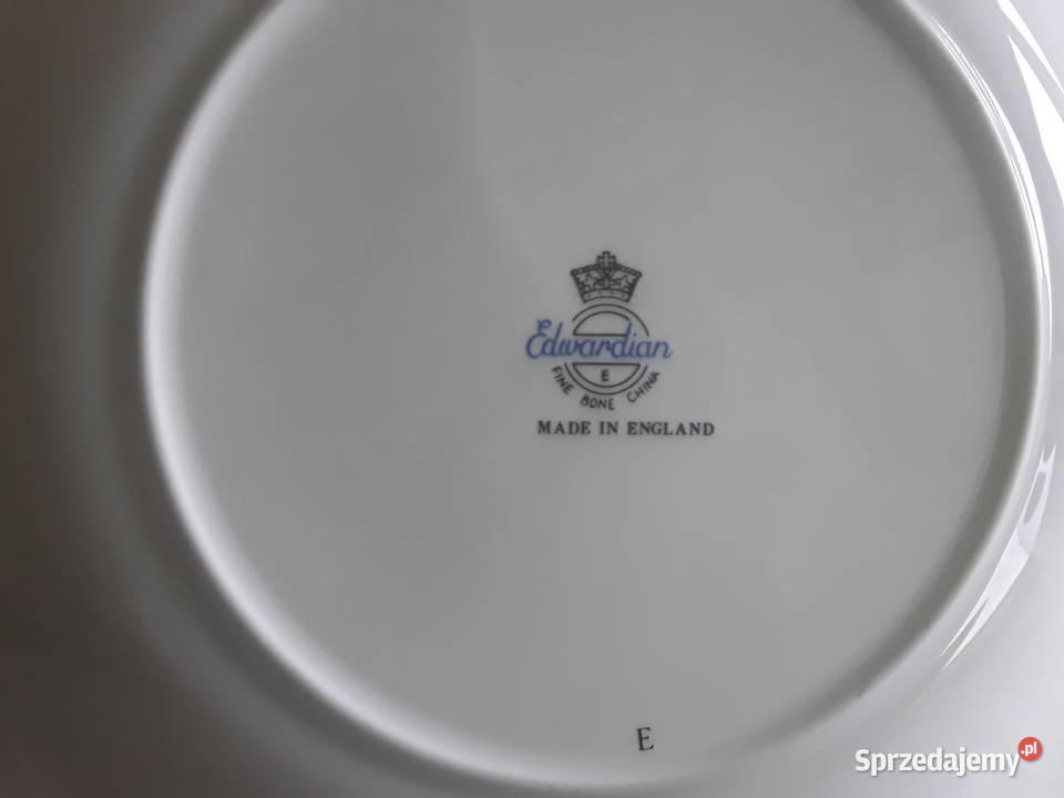 Talerz kolekcja Edwardian Anglia róże Rosa