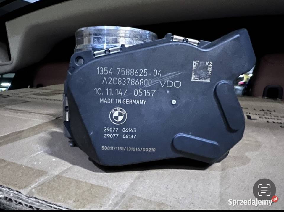 przepustnice A2C83786800 N20 BMW Łódź