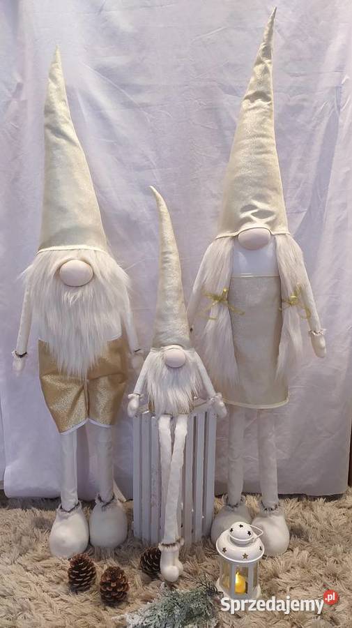 Skrzaty Glamour krasnal Boże Narodzenie prezent Dom i Ogród Sędziszów Małopolski