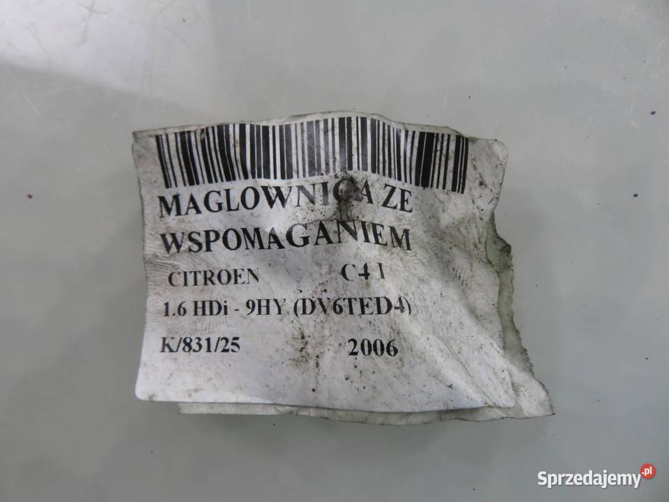 MAGLOWNICA CITROEN C4 I 20389111 6820000084