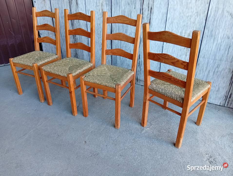 krzesła siedzisko trawa morska 377 Byczyna