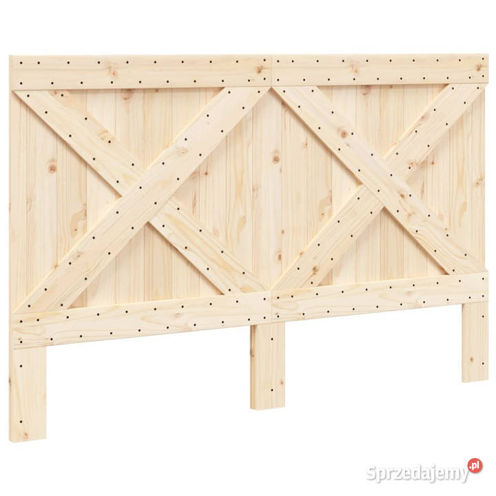 Wezgłowie łóżka 160x104 lite drewno sosnowe Warszawa