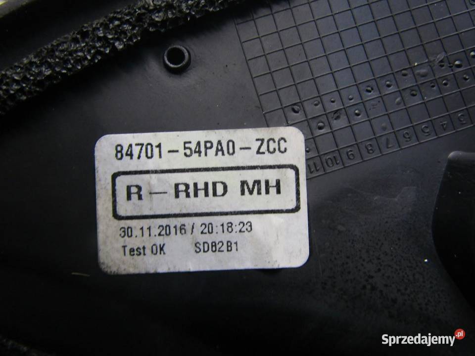 LUSTERKO PRAWE 5 PIN ZCC SUZUKI VITARA III lubelskie