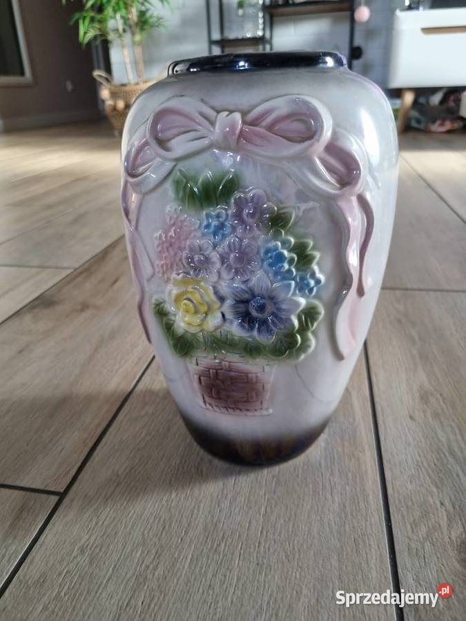 Wazon porcelanowy opalizujący wielkopolskie Wola Podłężna sprzedam